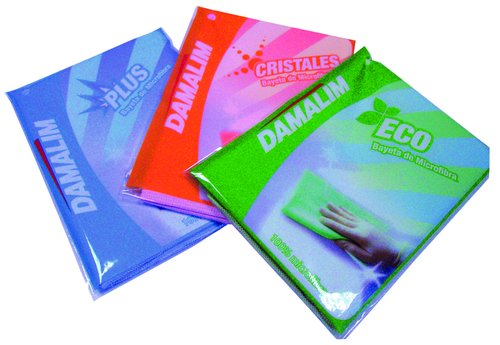 DAMALIM - BAYETA MICROFIBRA ECO 40x40 AMARILLO (Ref.T05056)