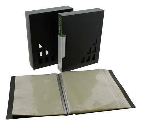 DATA BANK - CARPETA FUNDAS (TARIFARIO) PP RIGIDO A4 80 F. C/CAJA NEGRO (Ref.9FMT80-9)