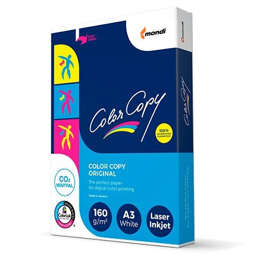 DATA COPY - COLOR COPY PAPEL DIN A3 ESTUCADO 2 CARAS BRILLO 160GR 1 PAQUETE DE 250 HOJAS ( CAJA 5 PAQUETES) (Ref.266614)