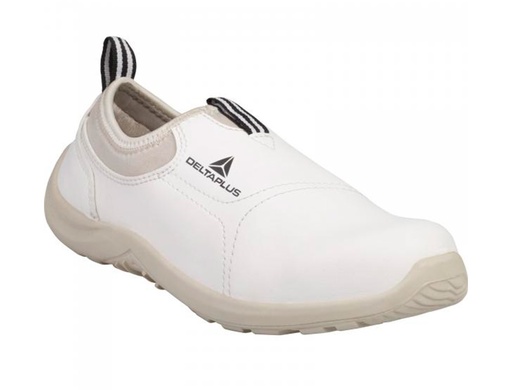 DELTAPLUS - ZAPATOS DE SEGURIDAD MICROFIBRA PU SUELA PU MONO-DENSIDAD COLOR BLANCO TALLA 37 (Ref.MIAMIS2BC37)