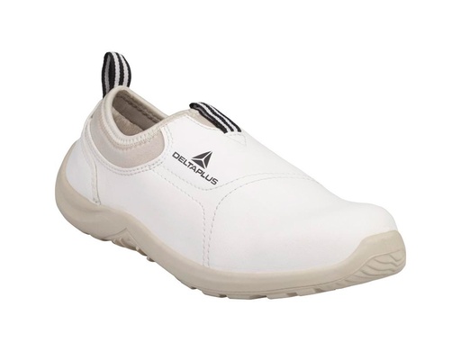 DELTAPLUS - ZAPATOS DE SEGURIDAD MICROFIBRA PU SUELA PU MONO-DENSIDAD COLOR BLANCO TALLA 46 (Ref.MIAMIS2BC46)