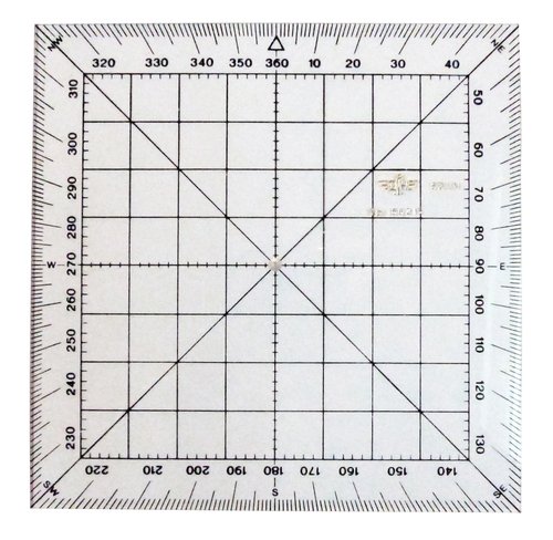 DFH - TRANSPORTADOR NAUTICO 15 Cmts 360 GRADOS (Ref.166215)