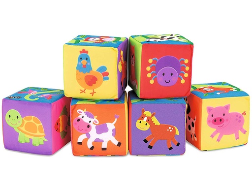 DISET - JUEGO DE MESA BLOQUES BLANDITOS (Ref.19811)