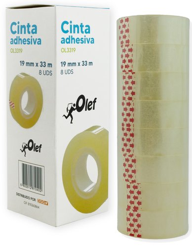 DISNAK - CINTA ADHESIVA OLEF rollo 33x19 (Ref.OL3319)