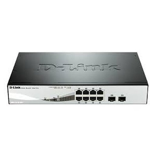 D-LINK - Switch 8xGB PoE 2xSFP (Ref.DGS-1210-08P/E)