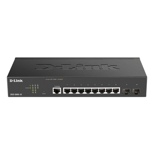 D-LINK - Switch L2 8xGB 2xSFP (Ref.DGS-2000-10)