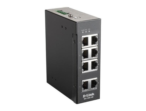 D-LINK - Switch Industrial 8x10/100Mbps (Ref.DIS-100E-8W)