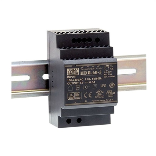D-LINK - Adaptador 60W 24VDC DIN PSU (Ref.DIS-H60-24)