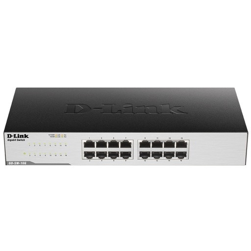 D-LINK - Switch 16xGB Metal (Ref.GO-SW-16G)