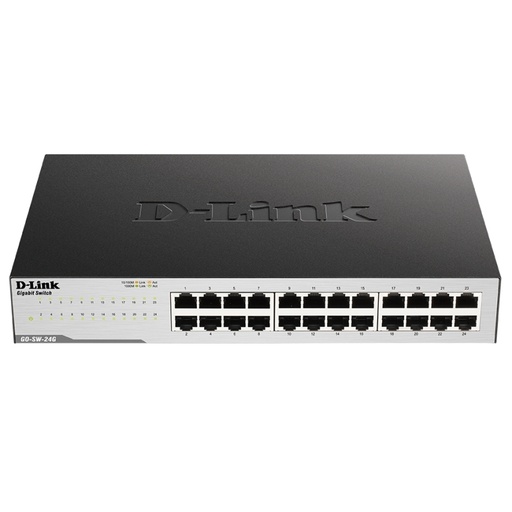 D-LINK - Switch 24xGB Metal (Ref.GO-SW-24G)