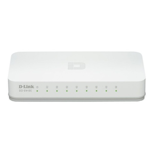 D-LINK - Switch 8x10/100Mbps Mini (Ref.GO-SW-8E)