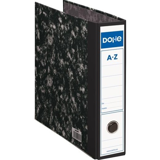 DOHE - ARCHIVADOR ARCHINOVO PALANCA A4 LOMO ANCHO NEGRO JASPEADO (Ref.09117 UNT)