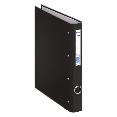 DOHE - CARPETA 4 ANILLAS MIXTAS 25MM FOLIO NEGRO -12U- (Ref.9668)