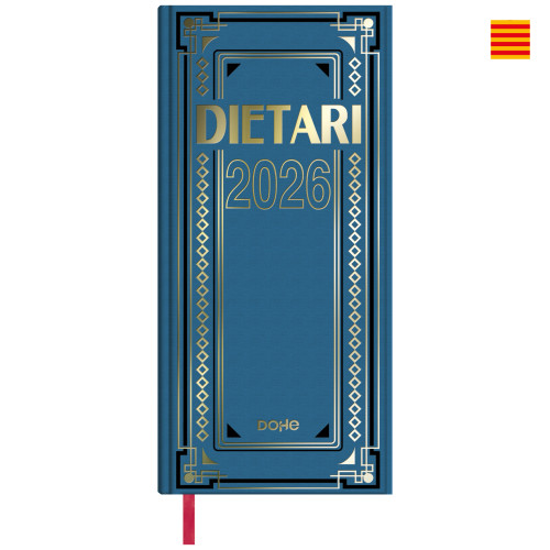 DOHE - DIETARIO CATALÁN DOS TERCIOS DÍA PÁGINA 14,5 X 31 CM 11156 (Ref.11156 - 23)