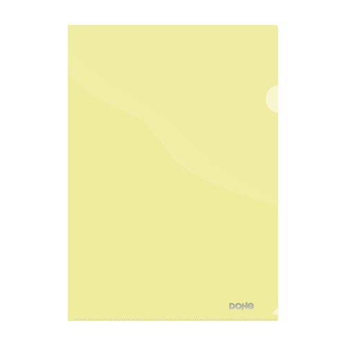 DOHE - DOSSIER UÑERO PP A4 AMARILLO BOLSA -8U- (Ref.90423)