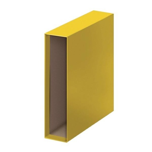 DOHE - FUNDA ARCHIVADOR FOLIO LOMO ANCHO AMARILLO -12U- (Ref.9086)