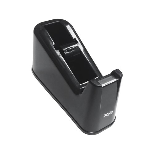 DOHE - PORTARROLLOS CINTA ADHESIVA 33 mm NEGRO (Ref.79300)