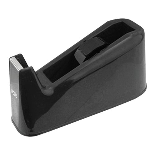DOHE - PORTARROLLOS CINTA ADHESIVA 66 mm NEGRO (Ref.79301)