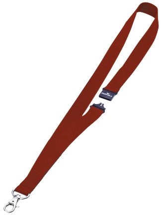 DURABLE - CINTA DE SEGURIDAD PARA PORTANOMBRES ROJO (Ref.813703)