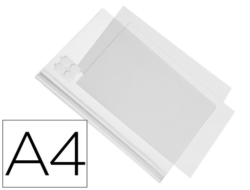 DURABLE - FUNDA IMPERMEABLE AUTOADHES. A4 (Ref.501619)