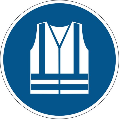 DURABLE - MARCAJE SEGURIDAD AUTOADHESIVO USE CHALECO DE SEGURIDAD (Ref.173506)