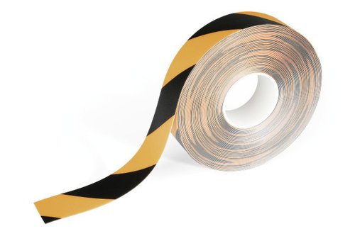 DURABLE - MARCAJE SUELO DURALINE STRONG AUTOADHESIVO CINTA AMARILLO/NEGRO (Ref.1726130)