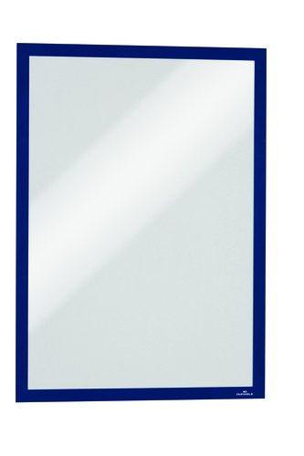 DURABLE - MARCO MAGNETICO AUTOADHESIVO DURAFRAME A3 AZUL BOLSA DE 2 (Ref.487307)
