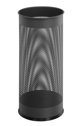 DURABLE - PARAGUERO EN ACERO CON REJILLA CAPACIDAD 28.5L ANTRACITA (Ref.335058)