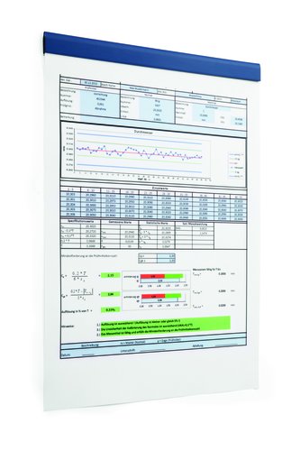 DURABLE - PINZA MAGNETICA DURAFIX RAIL 210x17 mm. AZUL OSCURO BOLSA de 5 (Ref.470607)