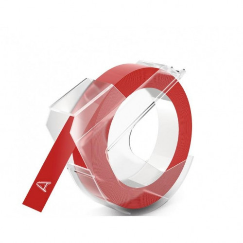 DYMO - CINTA EMBOSSER 3M X 9 MM ROJO (Ref.520102)