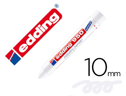 EDDING - MARCADOR INDUSTRIAL 950 PUNTA REDONDA BLANCO (Ref.950-49)