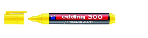 EDDING - MARCADOR PERMANENTE 300 CONICO AMARILLO (Ref.300-05)