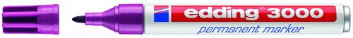 EDDING - MARCADOR PERMANENTE 3000 CONICO MAGENTA (Ref.300020)