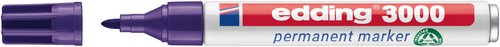 EDDING - MARCADOR PERMANENTE 3000 CONICO VIOLETA (Ref.30008)