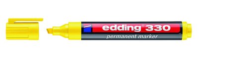 EDDING - MARCADOR PERMANENTE 330 BISELADO AMARILLO (Ref.33005)