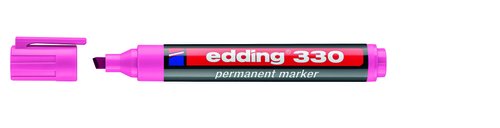 EDDING - MARCADOR PERMANENTE 330 BISELADO ROSA (Ref.33009)