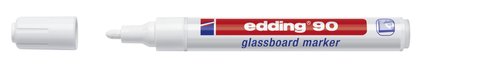 EDDING - MARCADOR PIZARRA CRISTAL 90 CONICO BLANCO (Ref.90049)