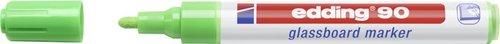 EDDING - MARCADOR PIZARRA DE CRISTAL 90 COLOR VERDE CLARO -10U- (Ref.1090-11)