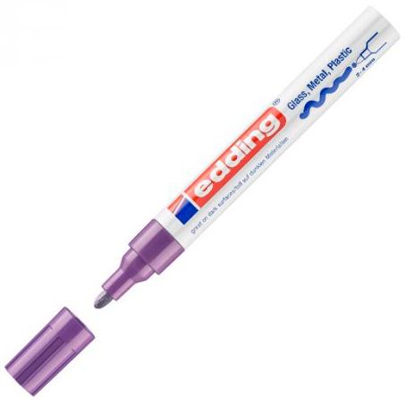 EDDING - MARCADOR T.OPACA PERM. 750 CONICO VIOLETA (Ref.750008)
