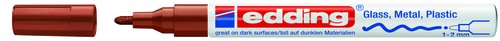 EDDING - MARCADOR T.OPACA PERM. 751 CONICO MARRON (Ref.75107)