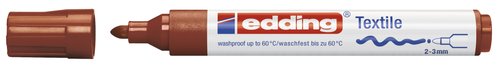 EDDING - MARCADOR TEXTIL 4500 MARRON (Ref.450007)