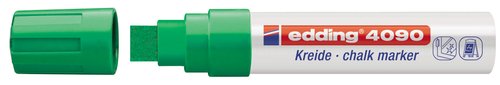 EDDING - MARCADOR TIZA LIQUIDA 4090 BISELADO VERDE (Ref.409004)