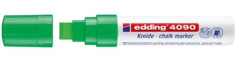 EDDING - MARCADOR TIZA LIQUIDA 4090 BISELADO VERDE CLARO (Ref.409011)