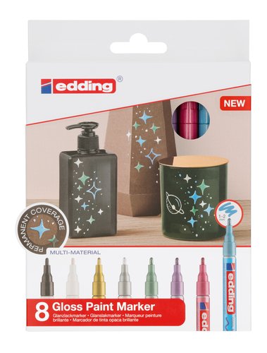 EDDING - ROTUL. 751 B/8 (col. Metalicos) (Ref.7518999)