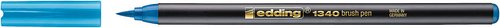 EDDING - ROTULADOR FIBRA 1340 BRUSHPEN AZUL CELESTE (Ref.1340085)