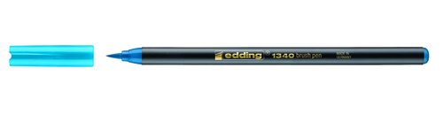 EDDING - ROTULADOR FIBRA 1340 BRUSHPEN AZUL CLARO (Ref.1340010)