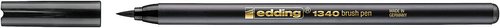 EDDING - ROTULADOR FIBRA 1340 BRUSHPEN NEGRO (Ref.1340001)
