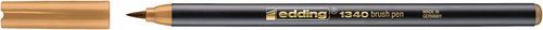 EDDING - ROTULADOR FIBRA 1340 BRUSHPEN OCRE (Ref.1340013)