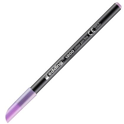 EDDING - ROTULADOR PUNTA DE FIBRA 1200 PASTEL LAVANDA CON FRUTOS ROJOS -10UD- (Ref.101200-87)