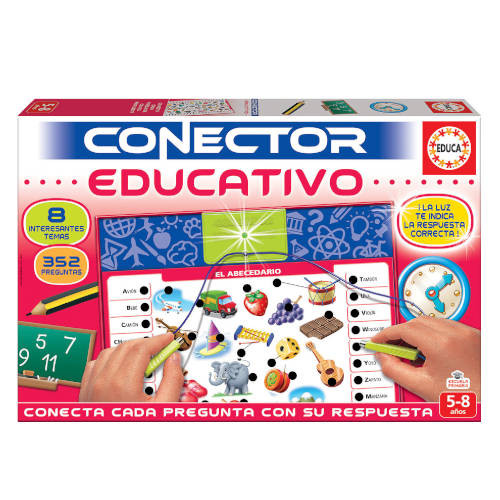 EDUCA BORRÁS - JUEGO CONECTOR EDUCATIVO DE 5-8 AÑOS EDUCA BORRAS (Ref.17203)